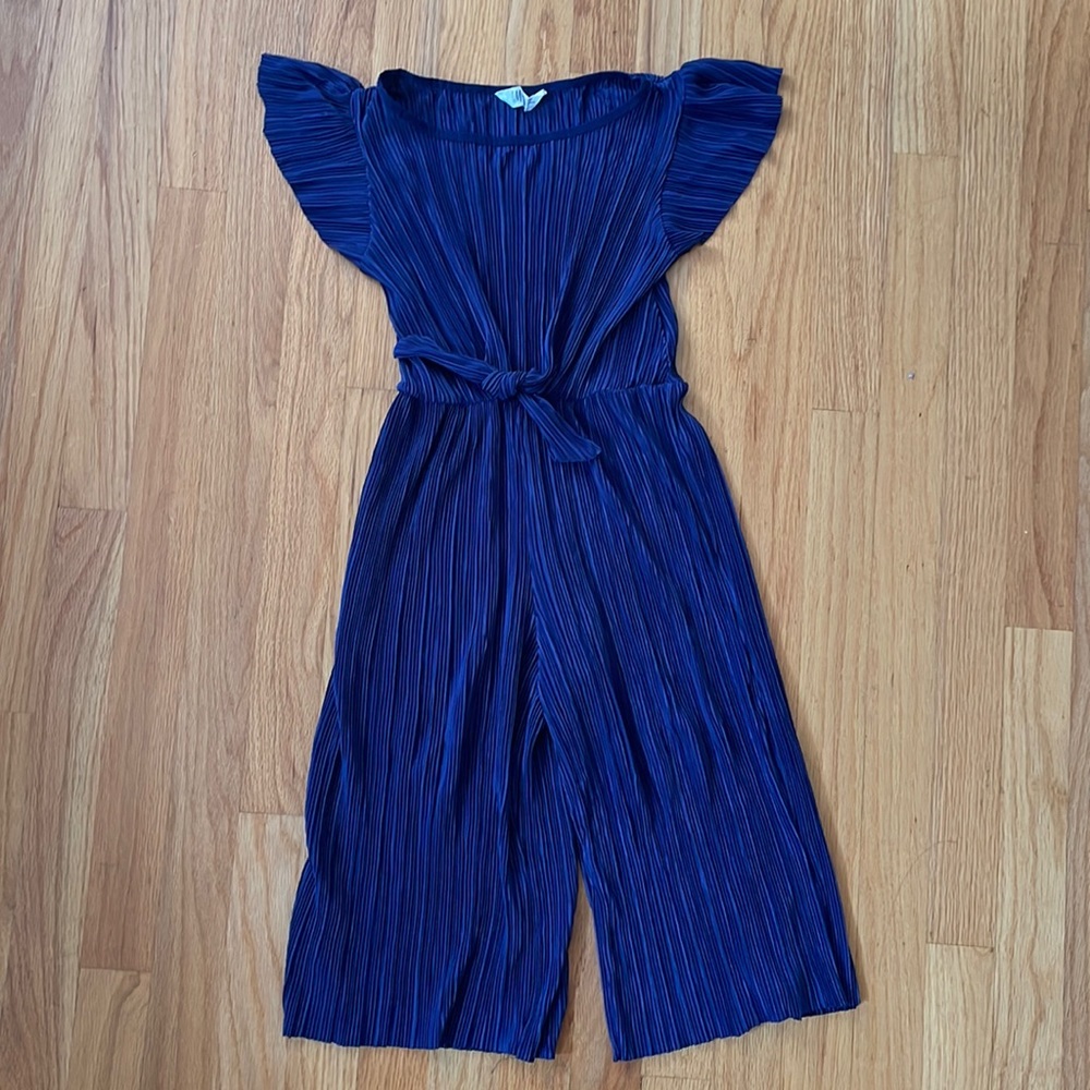 Royal Blue girls jumper/romper
